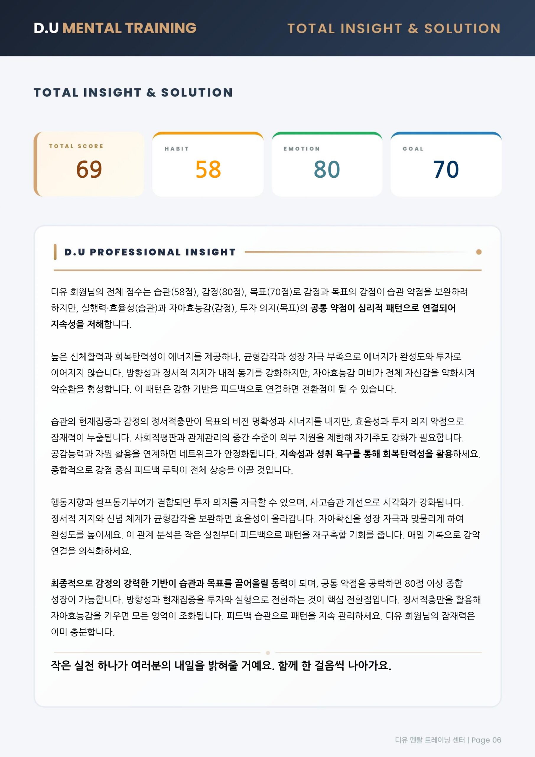 디유 밸런스 체크 결과지 6